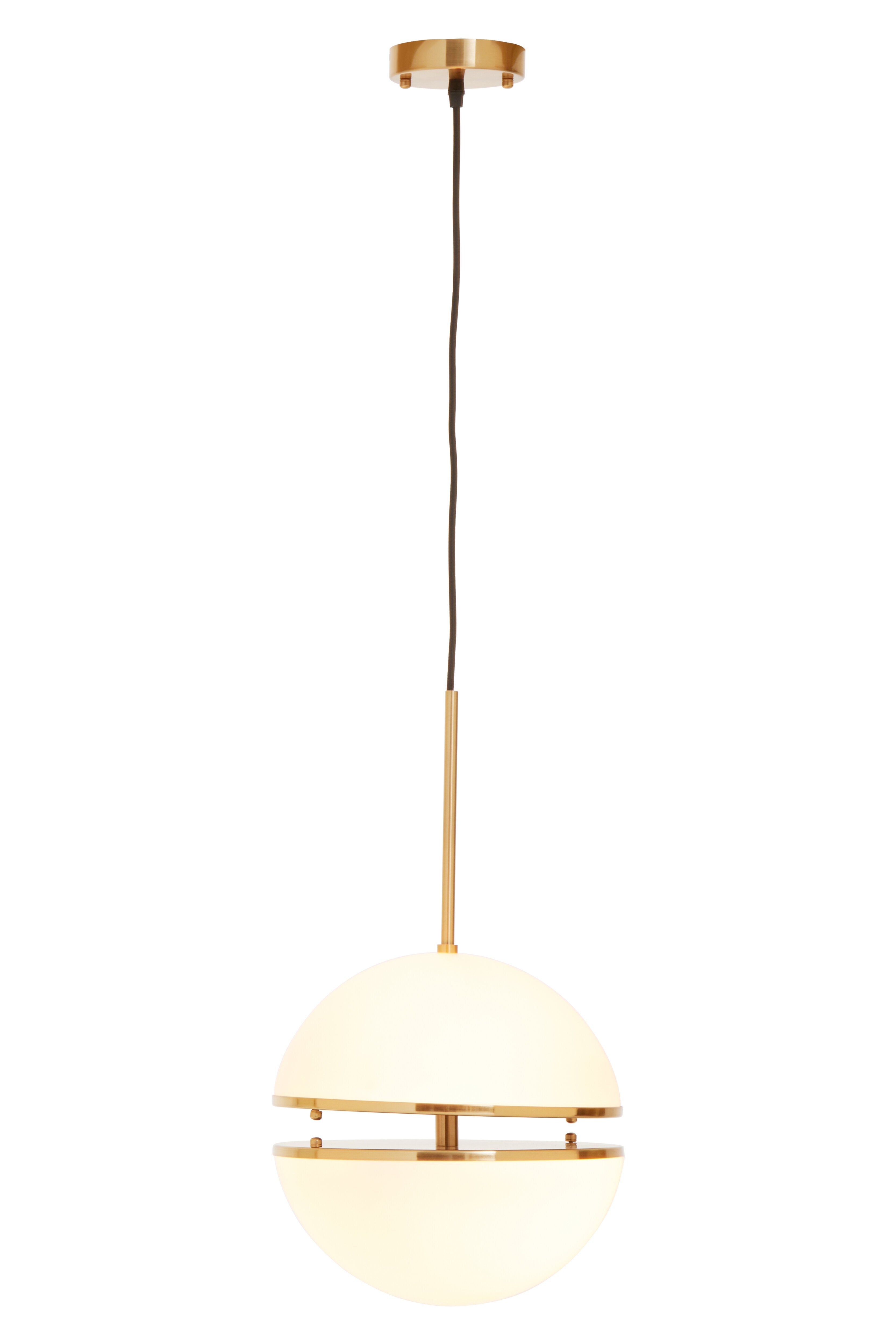 Abira Brushed Brass Pendant Light